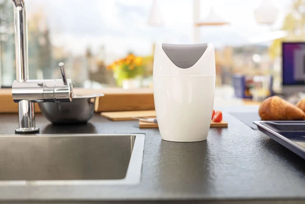 Beispiel Produktfotografie Mülltonne Ambiente