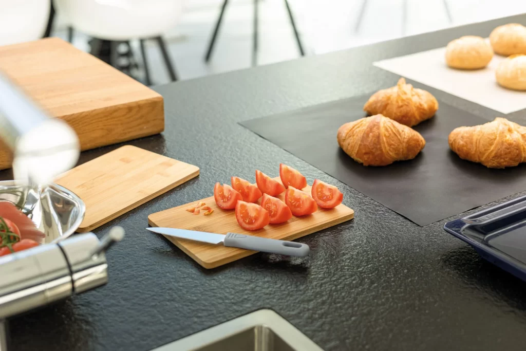 Beispiel Produktfotografie Schneidebrett Ambiente