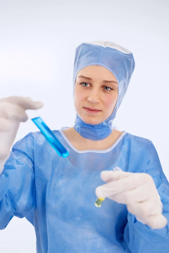 Produktfotografie mit Model Astrohaube