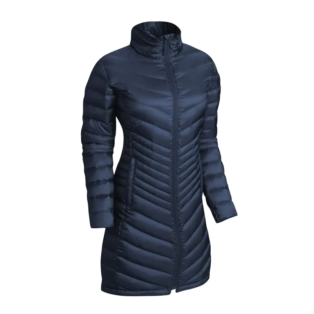 Frauenjacke als Hollow Man Aufnahme