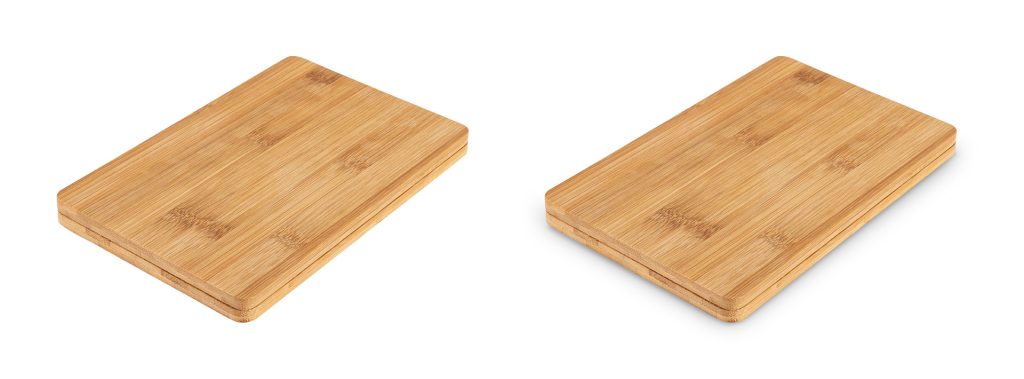 Vergleich eines Produktes ohne und mit Schatten