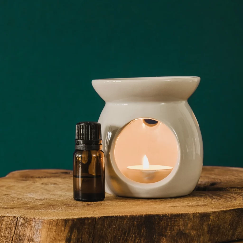 Duftkerze als falsches Beispiel für E-Commerce Produktfotos