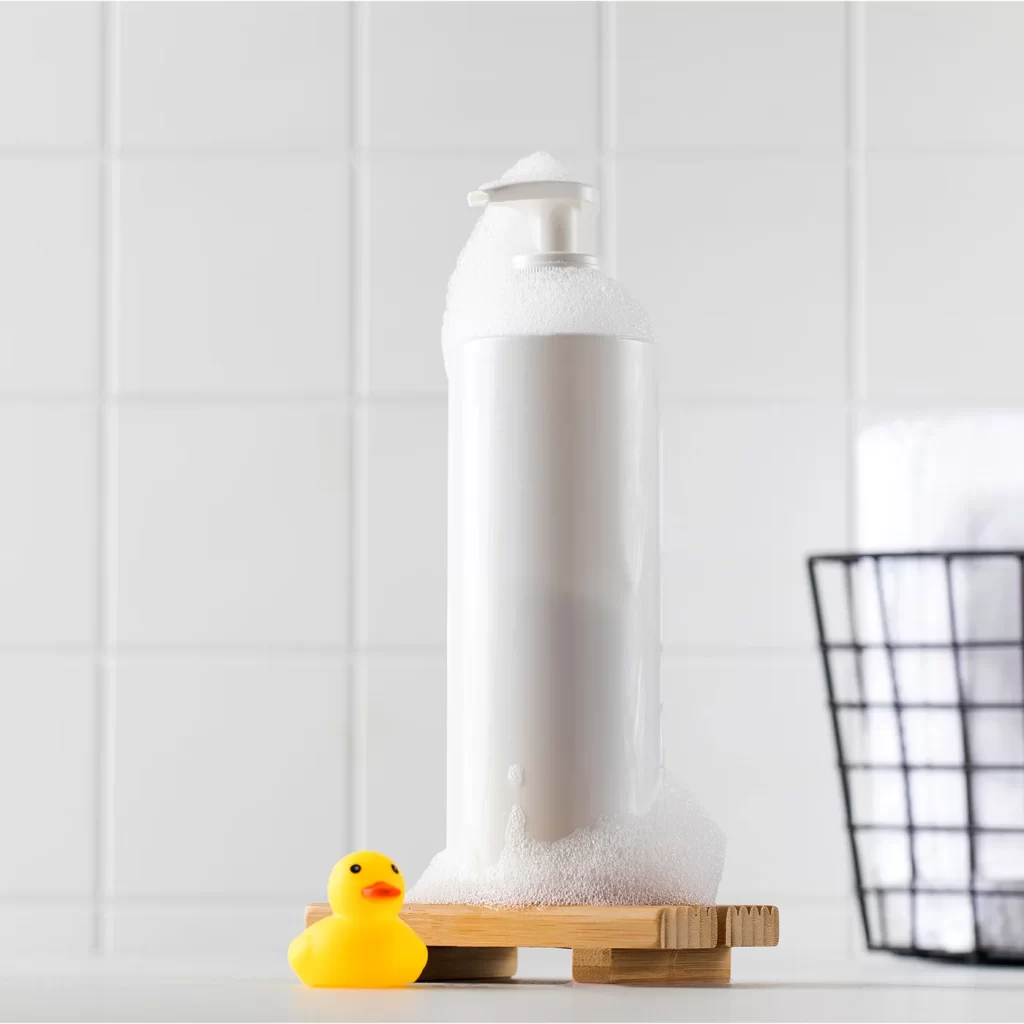 Seifenspender als falsches Beispiel für E-Commerce Produktfotos