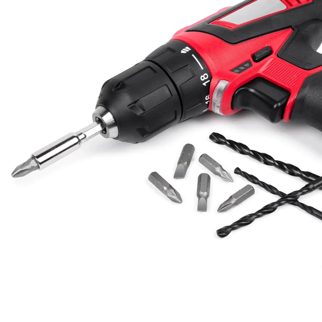 Detailaufnahme der Bohrköpfe