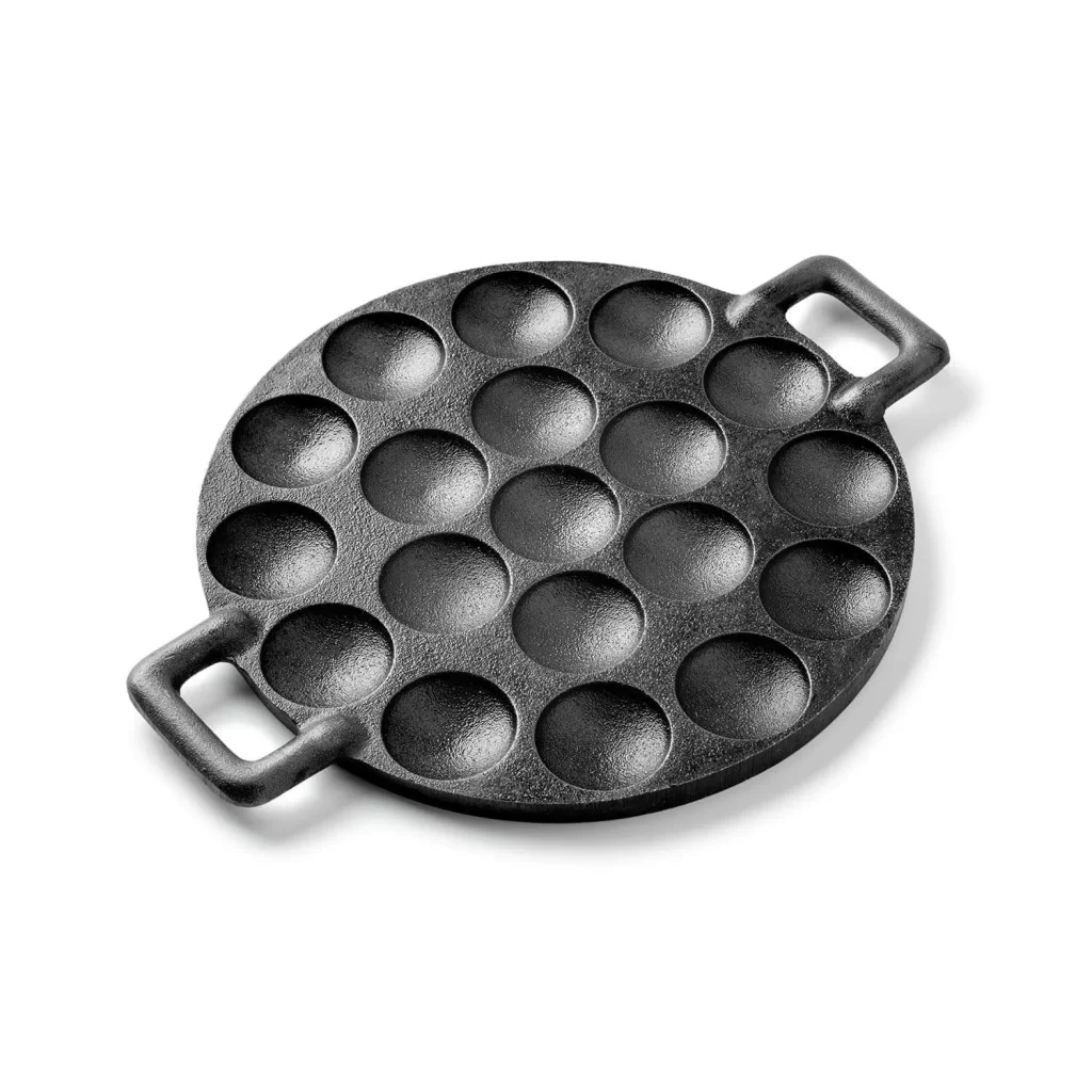 Eine Poffertjes Backform für den Onlinehandel