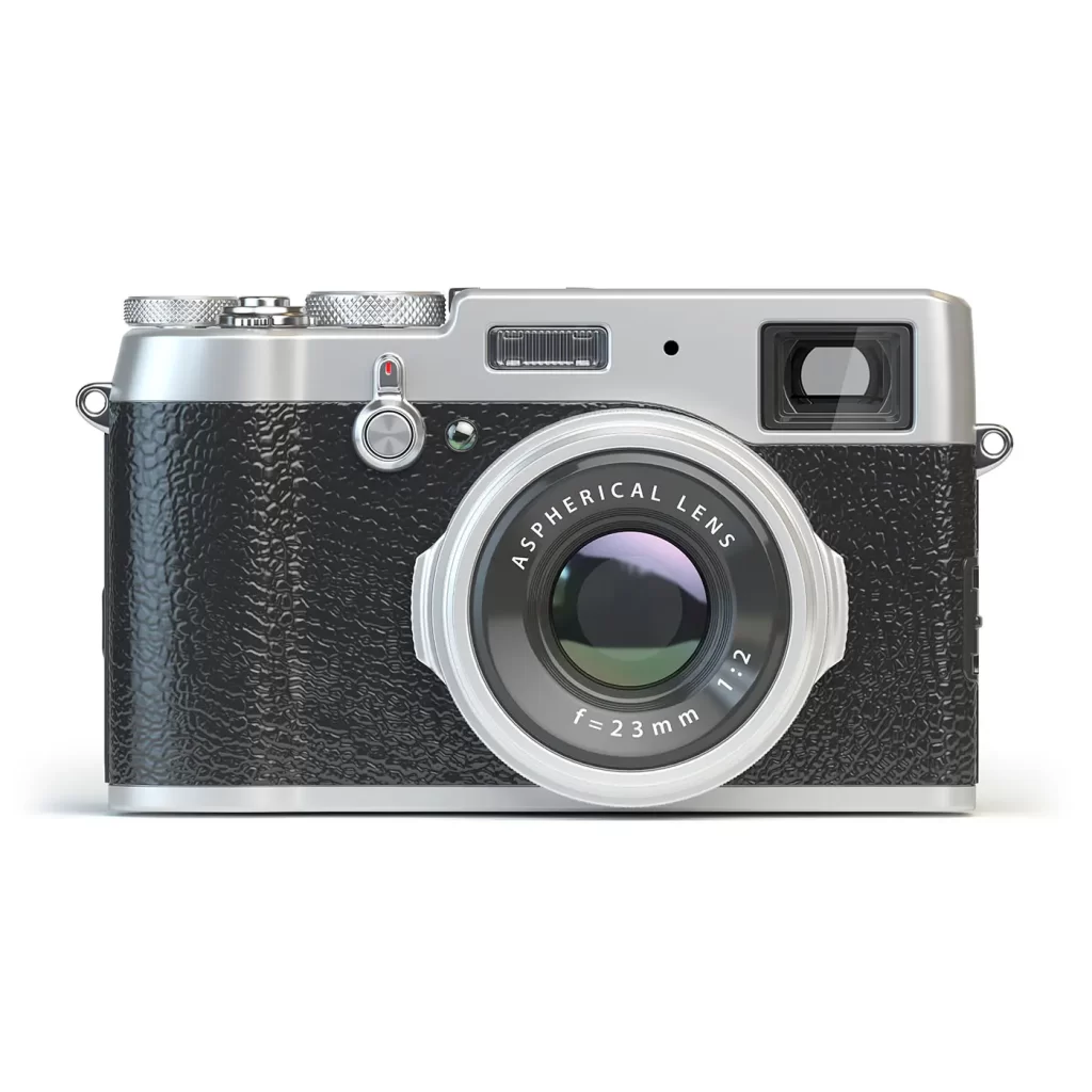 Vintage Kamera als Produktfoto